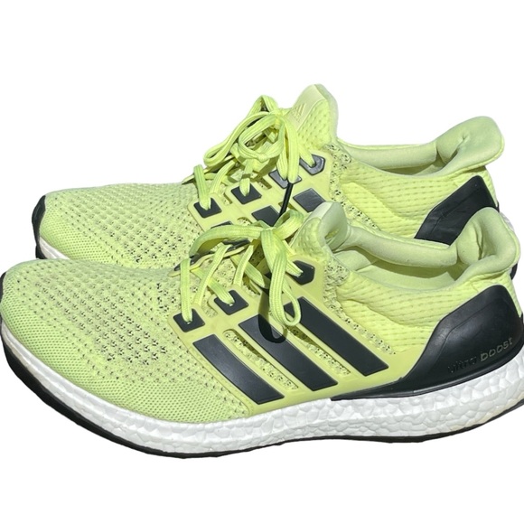 Adidas ultra boost 22 solar yellow size 10 running shoe - Picture 5 of 9